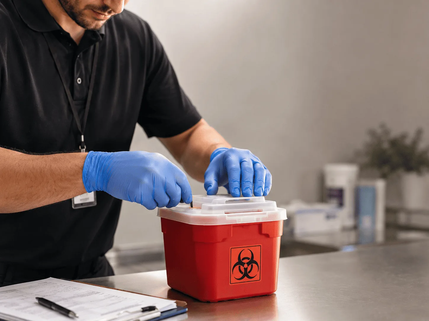 Why choose Sharps Waste Disposal in Linden, MI